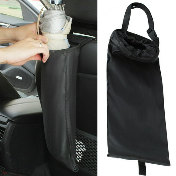 Walbest Car Trash Bag Car Hanging Detachable Garbage Bag, Car Trash Bag Hanging Back Seat Litter Bag, Auto Headrest Hanging Storage Holder