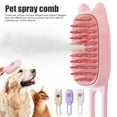 Walbest Cat Steam Brush 3in1 Spray Pet Grooming Brush for Shedding