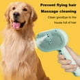 Walbest Cat Steam Brush for Shedding Rechargeable 3in1 Steamy Pet