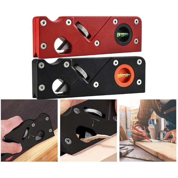 Walbest Chamfer Plane for Wood, Hand Planer, 45 Degree Block Planer for Woodworking Chamfering and Trimming, DIY Woodcraft Corners Edge Flattening Tool for Professional Woodworkers and Beginners