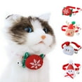 thumbnail image 1 of Walbest Christmas Dog Bow Ties Collar, Christmas Dog Collar with Bell , Adjustable Soft Cotton Pet for Small Medium Large Dog, Auspicious Doll for Dogs Cat Christmas Best Gift Dog Collar, 1 of 7
