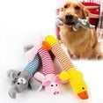thumbnail image 1 of Walbest Creative Life Pet Puppy Chew Squeaker Squeaky Plush Sound Pig Elephant Duck for Dog Sound Toys, 1 of 7
