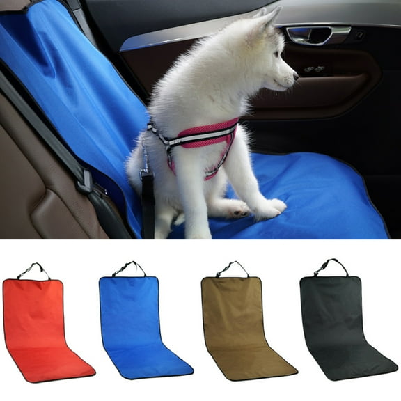 Walbest Dog Car Seat Cover, Pet Front Cover for Cars, Trucks, and Suv's - Waterproof & Nonslip Dog Seat Cover(Back Seat)