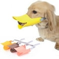 thumbnail image 1 of Walbest Dog Muzzles Anti Bite Silicone Duck-Bill Duck Mouth Shape Dog Mouth Covers Anti-Called Muzzle for Puppy Dog, 1 of 7