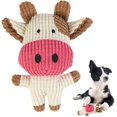 thumbnail image 1 of Walbest Dog Plush Toys with Squeaker Soft Cotton Puppies Stuffed Chew Toy Durable Animal Dogs Doll for Small Medium Pets, 1 of 7