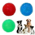 thumbnail image 1 of Walbest Dog Squeaky Toys, Non-Toxic Hedgehog Balls for Dogs Toy, TPR Rubber Puppy Toys Spikey Dog Chew Toys for Small Medium Large Dogs Pet Toys for Puppy, Blue, 1 of 7