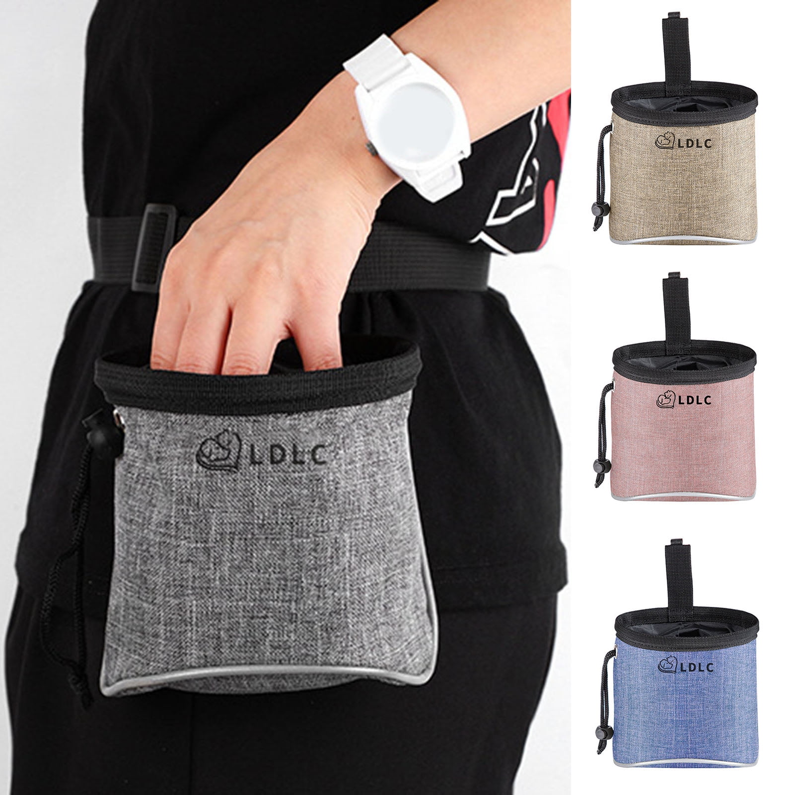 Walbest Dog Treat Pouch, Training Snack Bag with Poop Bag