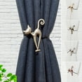 thumbnail image 1 of Walbest European-style Curtain Tie Back Magnetic Alloy Cat Shape Mini Drapery Holdback Curtain Accessory, Creative High-grade Magnetic Curtain Buckle, 1 of 7