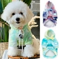 thumbnail image 1 of Walbest Fashion Dog Hoodie for Small Medium Dogs Bog Girl, Soft Cotton Pet Clothes Sweaters Coat for Autumn/Winter Cold Weather/Spring, Fleece Dog Puppy Outfit Vest Jacket with Leash, 1 of 7