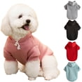 thumbnail image 1 of Walbest Fleece Basic Dog Hoodie , Soft and Warm Dog Sweater with Leash Hole or O-Ring, Dog Cold Weather Clothes, Winter Coat for S-XXXL Dogs, 1 of 7