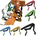 thumbnail image 1 of Walbest Guitar Capo, Quick-Change Capo for Acoustic and Electric Guitar, Ukulele, Bass, Banjo, Mandolin, Single Handed Capo, Musical Instruments Accessories, 1 of 7