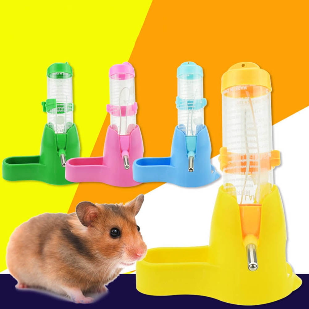 Walbest Hamster Water Bottle, 120 ML Small Animal Water Bottle Water ...