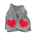 thumbnail image 1 of Walbest Heart Pattern Pet Sweater Pet Pullover Love Pattern Dog Shirt Comfortable Warm Two-legged Clothing for Cats Dogs Machine Washable Easy to Clean, 1 of 8