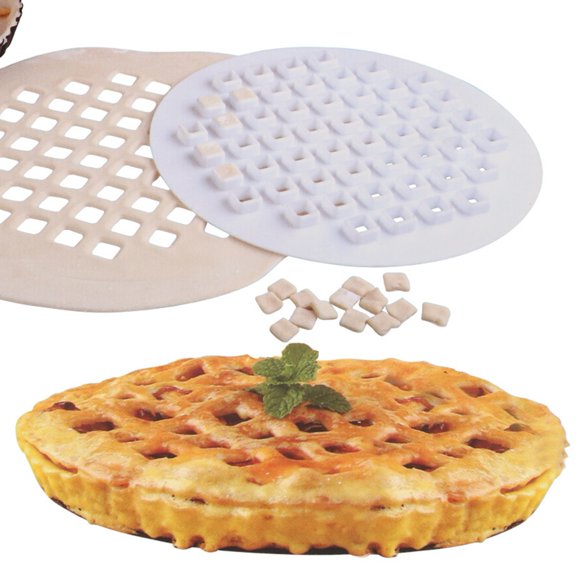 Walbest High-Temperature Resistance Non-slip Round Pizza Cookie Baking Pan Baking Tool
