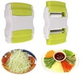 thumbnail image 1 of Walbest Home Kitchen Tool Double Ended Vegetable Cutter Potato Carrot Peeler Fruit Slicer, 1 of 7