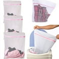 thumbnail image 1 of Walbest Home Washing Machine Laundry Bag Bra Underwear Clothes Mesh Net Storage Zipper Pouch, 1 of 7