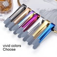 thumbnail image 1 of Walbest Ice Sugar Tongs, Stainless Steel Tongs, Silicone Anti-slip Food Snack Serving Clip Clamp, Small Tongs, Kitchen Tongs, for Tea, Coffee, Bar, Kitchen (Color Optional), 1 of 7