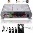 thumbnail image 1 of Walbest LP 838 Mini HiFi CD MP3 Radio Car Auto Motorcycle Home Audio Stereo Bass Speaker Amplifier Subwoofer Boostrer 12V, 1 of 5