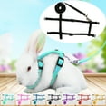 thumbnail image 1 of Walbest Lightweight Pet Rabbit Harness Leash Soft Pet Supplies, Portable Buckle Design, Running,Walking Jogging Harness Leash for Bunny, Cat, Kitten,Ferret,Guinea Pig,Puppy and Other Small Pet Animals, 1 of 7
