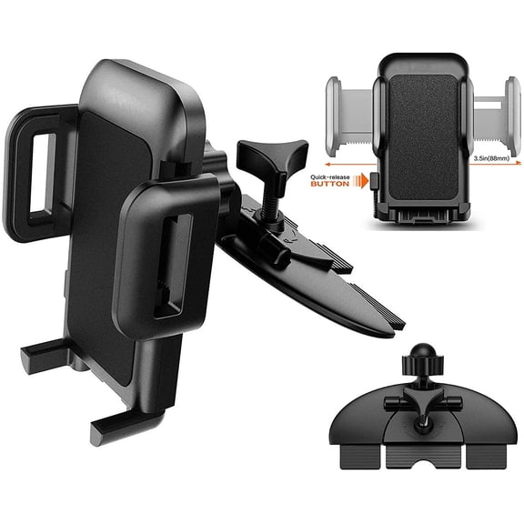 Walbest MagGrip Universal Magnetic CD Slot Car Mount with Extra Strong Magnetic Grip