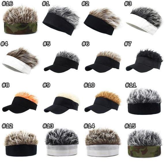 Walbest Men's Fashion Hat Baseball Cap with Fluff Curved Brim Comfortable Hip Hop Hat