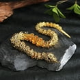 thumbnail image 1 of Walbest Metal Snake Statue Twistable Collectible Snake Figurine Posable Desktop Snake Ornament Lunar New Year Gift for Snake Lover, 1 of 8