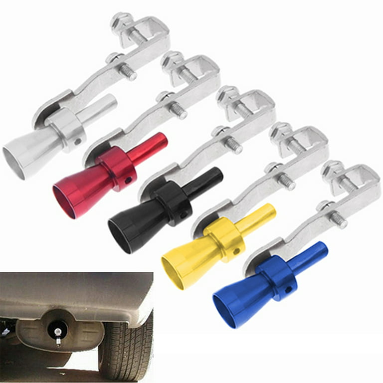 Universal Turbo Sound Exhaust Muffler Pipe Whistle Car Blow off valve  Whistler