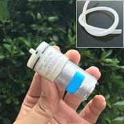 Walbest Micro Air Pump, DC 12V Micro Vacuum Pump, Electric Mini Air Pumping Booster for Treatment Instrument, Tube