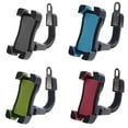 thumbnail image 1 of Walbest Motorcycle Phone Holder Motorcycle Motorbike Phone Mount Holder Handlebar for 3 5 6 5 inch 8 7 6 6s 7Plus 5 5s Galaxy S5 S6 S7 S8 Smartphones 360 Degree Rotation (Blue), 1 of 7