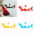 thumbnail image 1 of Walbest Motorcycles PET Self-adhesive Cool Shark Reflective Car Stickers Decal Decor Universal, 1 of 5