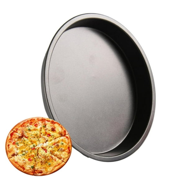 Walbest Non Stick Steel Round Pizza Pan Pizza Tray Bakeware Baking Tool 6/7/8/10 Inch (size Optional Included One )/ 10-Inch Pizza Baking Pan