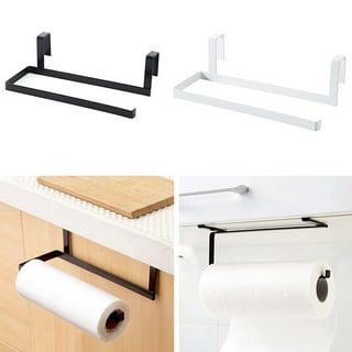 Up to 50% off Botrong Self Adhesive Paper Towel Holder - Under Cabinet Roll  Paper Towel Rack for Kitchen, Stainless Steel Metal Organizer(No Drilling)  on Clearance 