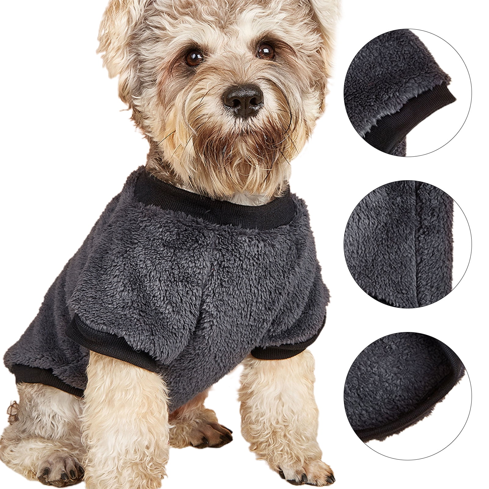 Walbest Pet Dog Sweater Warm Dog Pajamas Soft Cat Sweater Puppy Clothes