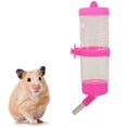 thumbnail image 1 of Walbest Pet Drinking Bottle Hanging Water Feeding Bottles Auto Dispenser for Hamsters Rats Small Animals Ferrets Rabbits Small Animals(125ML Pink), 1 of 7