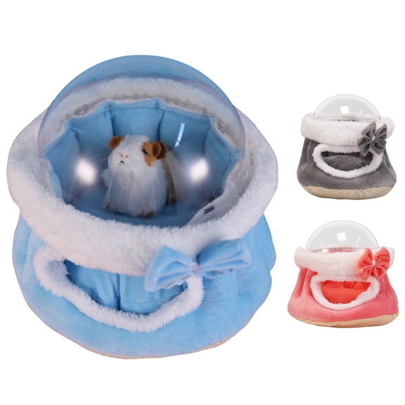 Walbest Pet Hamster Warm Bed House Cusion Fleece Hut Hanging Cage Cute Toy Nest for Mini Small Animal Mice,Rat,Sugar Glider,Chinchilla,Dwraf Hamster,Gerbil