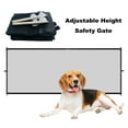 Walbest Pet Safety Gate Retractable Puppy Gate with Telescopic Pole