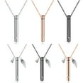 thumbnail image 1 of Walbest Pet Urn Pendant Necklaces Ashes Cremation Keepsake Memorial Jewelry, 1 of 7