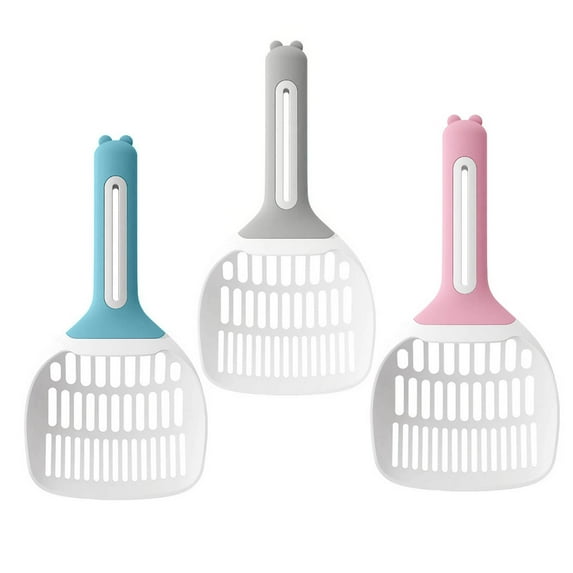 Walbest Plastic Cat Litter Scoop, Kitty Litter Boxes Scooper Pet Sift Shovel, Litter Cleaning Tool