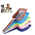 thumbnail image 1 of Walbest Plastic Litter Scoop for Dogs Cats, Durable Deep Shovel and Long Handle for Sifting Kitty Litter (Dark Blue), 1 of 7