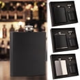 thumbnail image 1 of Walbest Portable 7 oz Flask for Liquor, Stainless Steel Hip Flask Leak Proof Pocket Flask with 4 Mini Wine Glass, Durable Flask and Funnel Set, Flasks for Liquor for Men, 1 of 7