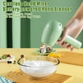 Walbest Portable Hand Mixer Electric USB Rechargeable Cordless Egg