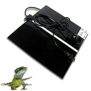 Walbest Reptile Heating Pad, 5W Waterproof Reptile Heat Pad Under Tank Terrarium with Temperature Control, Safety Adjustable Reptile Heat Mat for Turtle, Tortoise, Snakes, Lizard, Gecko US Plug
