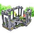 thumbnail image 1 of Walbest Resin Roman Pillars Ruins Aquarium Ornament Artificial Miniatures Roman Column Decor Fish Tank Cave Decoration for Aquatic Landscape, 1 of 7