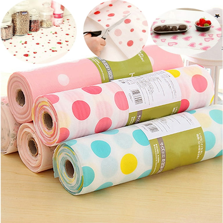 Christmas gift,Shelf Liner Non-Adhesive EVA Cupboard Cabinet Pad Drawer Mat  Fridge Liner Roll for Kitchen and Bedroom 45*100cm