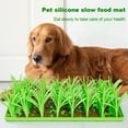 Walbest Silicone Grass Mat Slow Feeding Mat Silicone Grass Snuffle