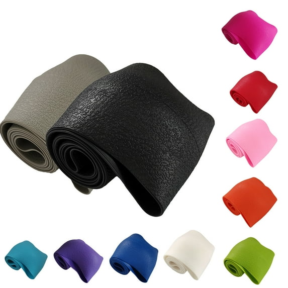 Walbest Silicone Steering Wheel Cover, Comfortable and Soft Solid Color Universal Steering Wheel Cover 12"-16, Suitable for Most Cars (Red)