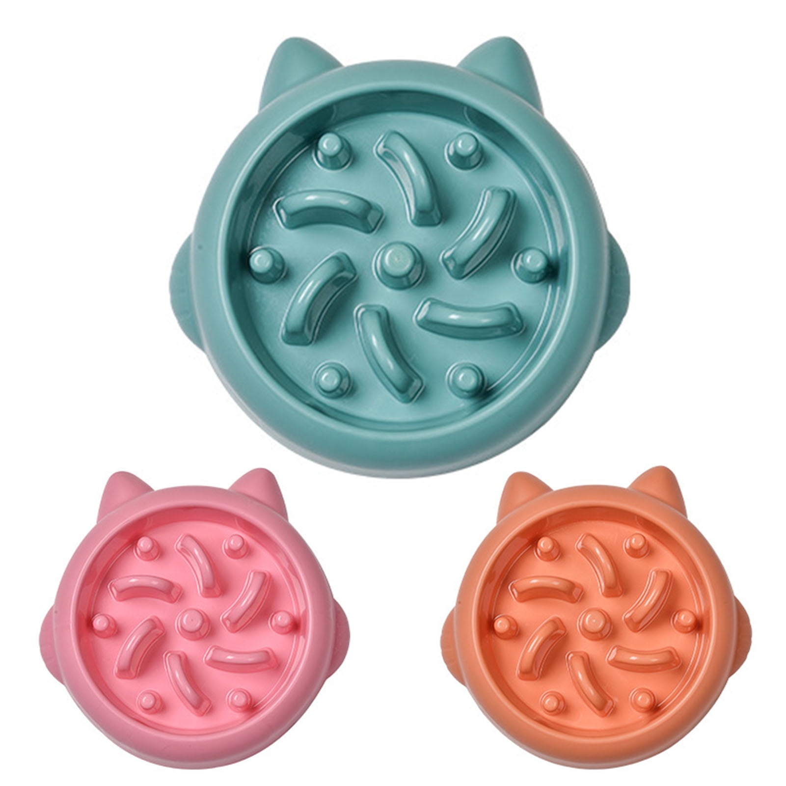 Walbest Slow Feeder Small Dog Bowls Non Slip Puzzle Bowl Feeder Interactive Bloat Stop Dog Bowl Anti Choking Dog Bowl for Small and Medium Dogs Walmart