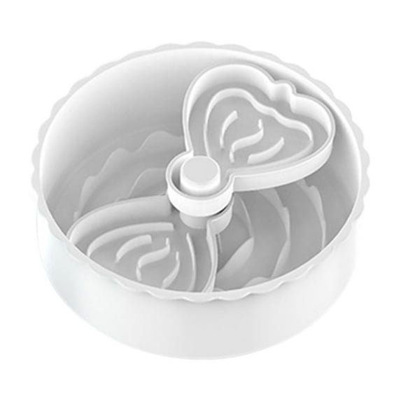 Walbest Slow Food Bowl, Puzzle Dog Bowl Slows Eating Speed by 15x Safe Easy to Clean Feeding Bowl for Small Medium Dogs Cats