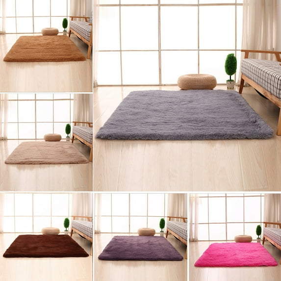 Walbest Soft Shaggy Area Rug, 40cm x 60cm, Warm, Soft