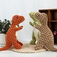 thumbnail image 1 of Walbest Squeak Plush Dog Toys Dinosaur for Puppy Small Medium Large Dogs Playing Chewing-Dinosaur (Orange), 1 of 7